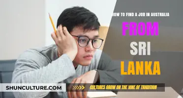 Finding Work in Australia: A Guide for Sri Lankans
