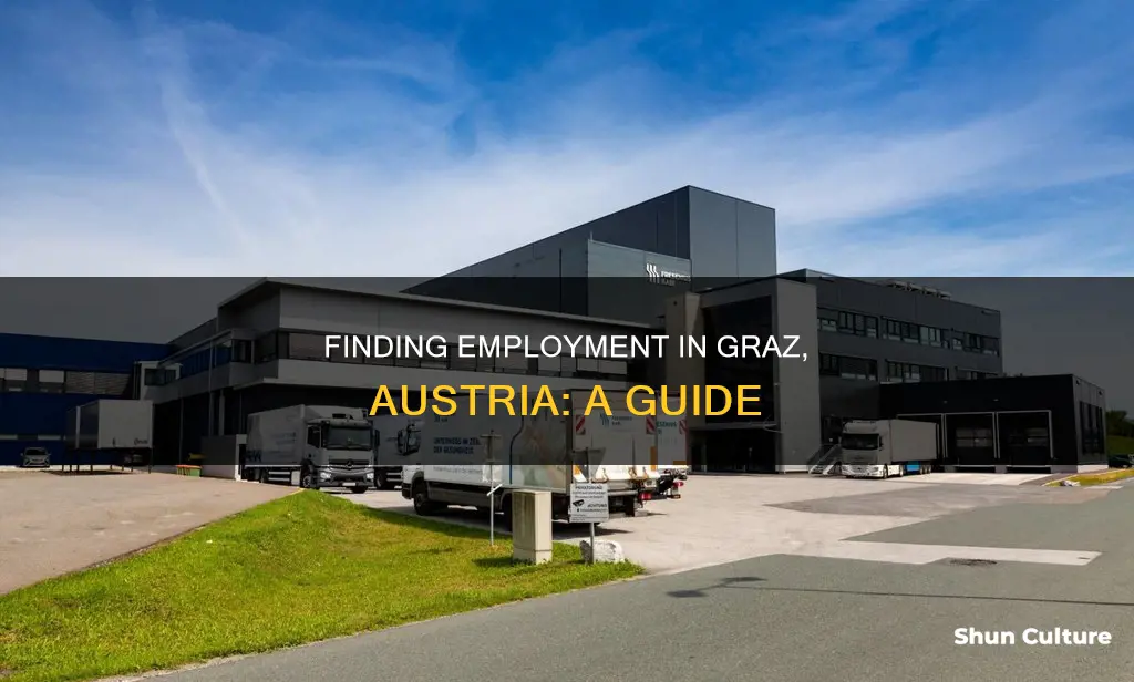 how to find a job in graz austria