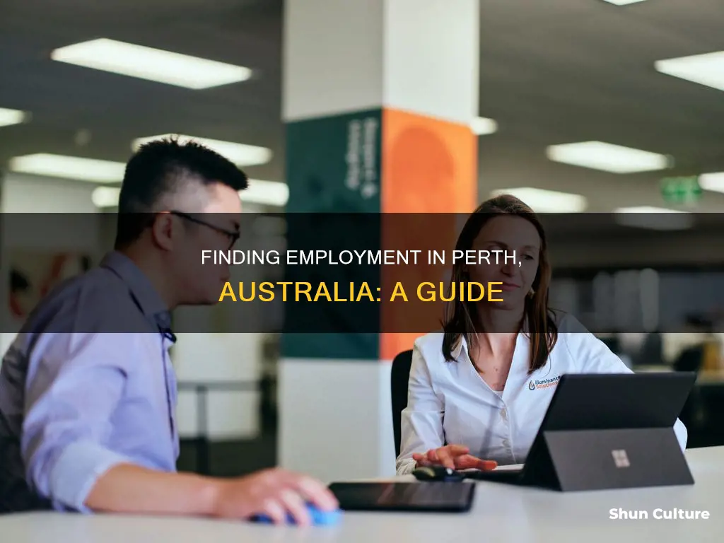 how to find a job in perth australia