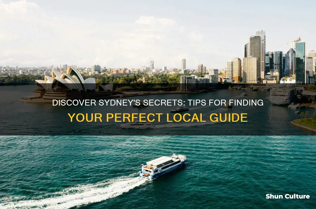 how to find a local guide in sydney australia