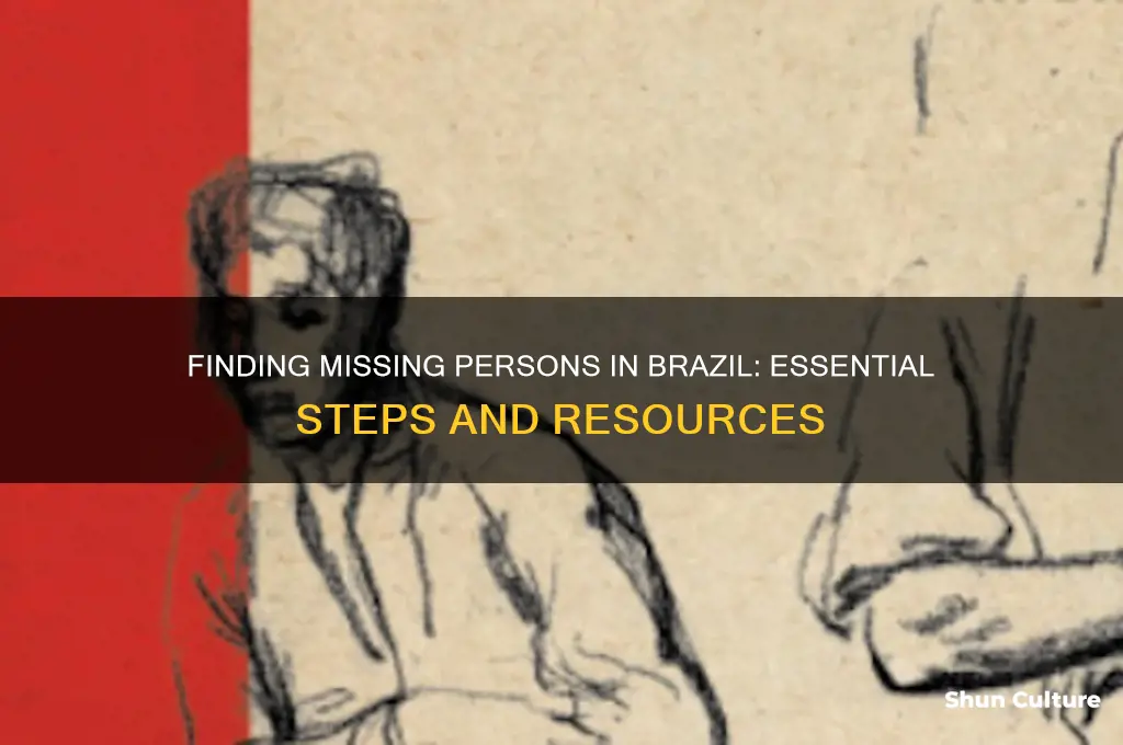 how to find a missing person in brazil