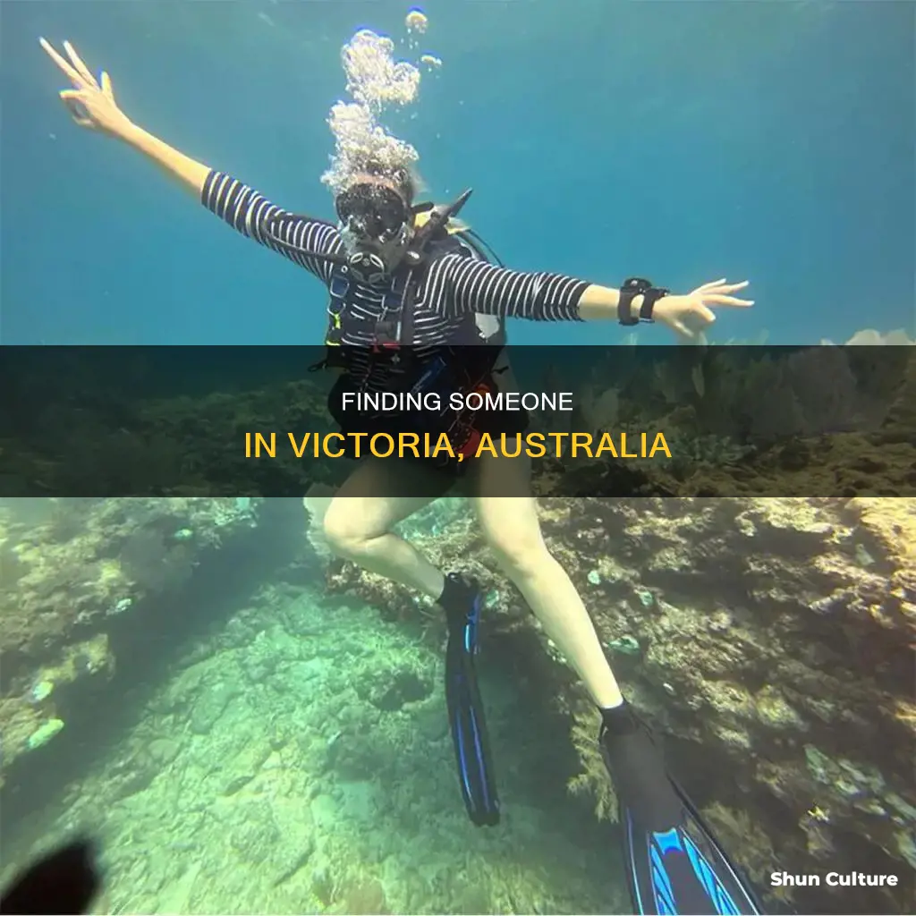 how to find a person in victoria australia