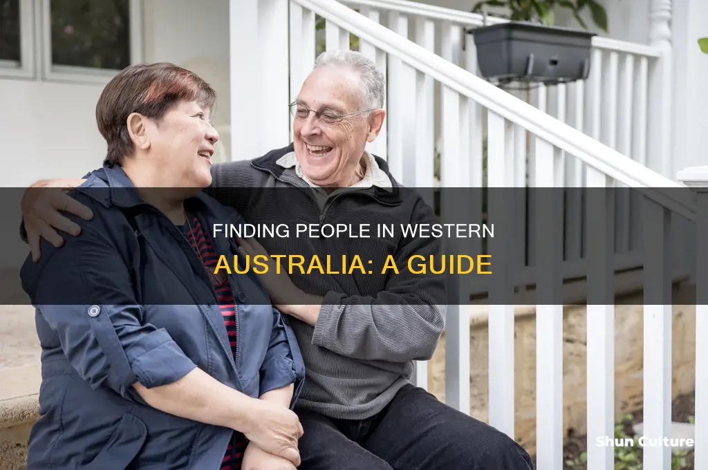 how to find a person in western australia