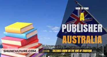 Finding a Publisher in Australia: A Guide