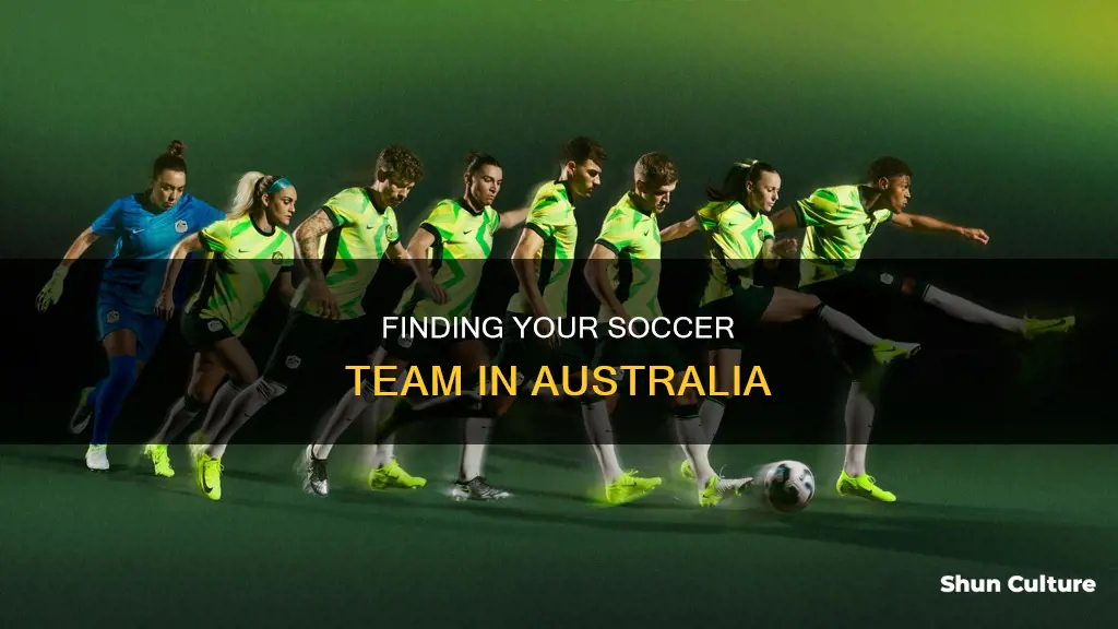 how to find a soccer team in australia