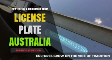 Locating Your VIN: License Plate Lookup in Australia