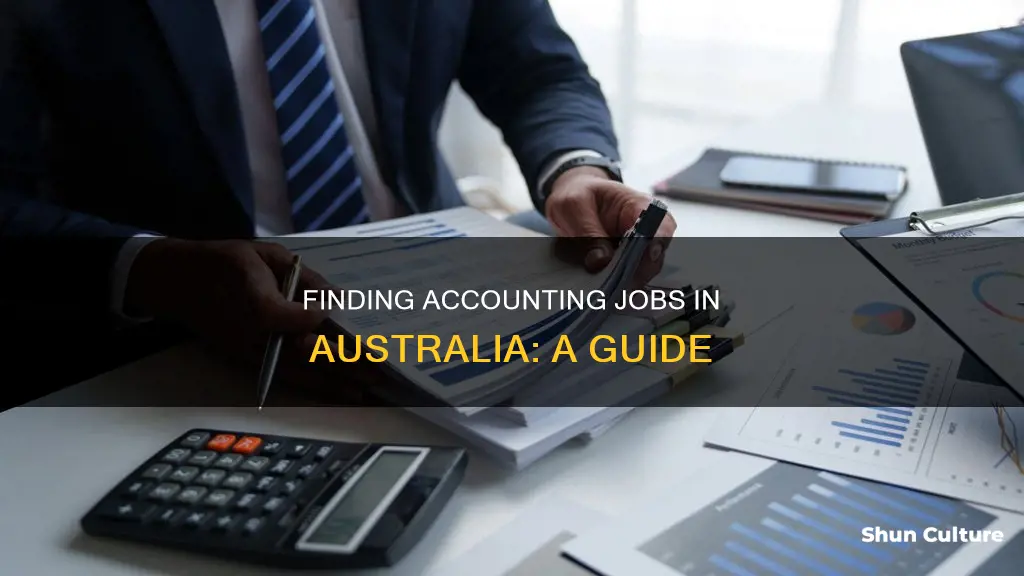how to find accounting job in australia