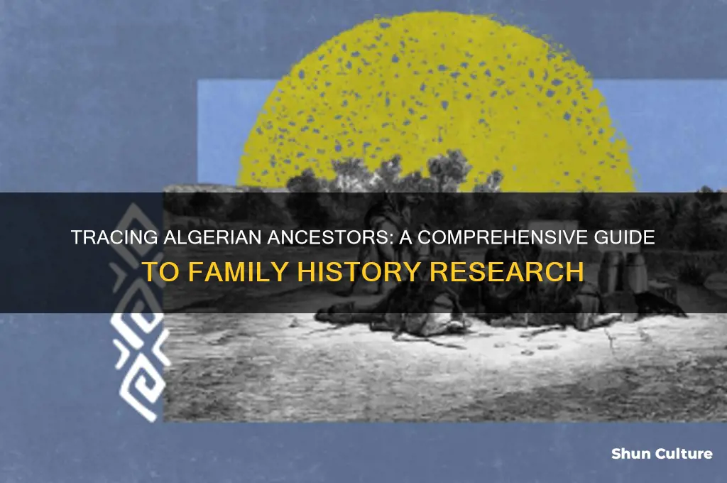 how to find acestors from algeria