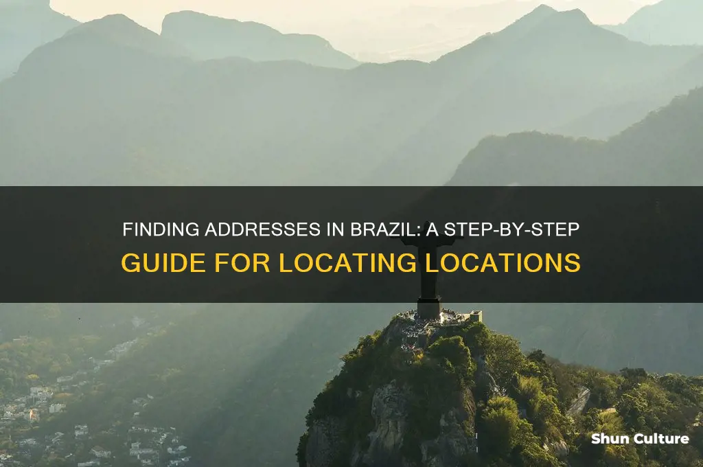 how to find an address in brazil