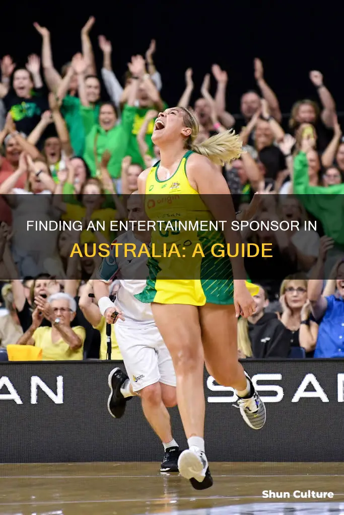 how to find an entertainment sponsor in australia