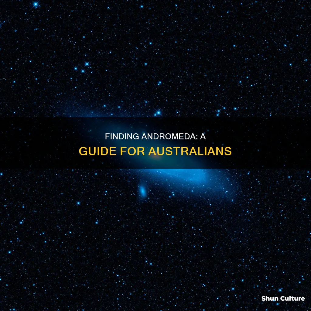 how to find andromeda galaxy from australia