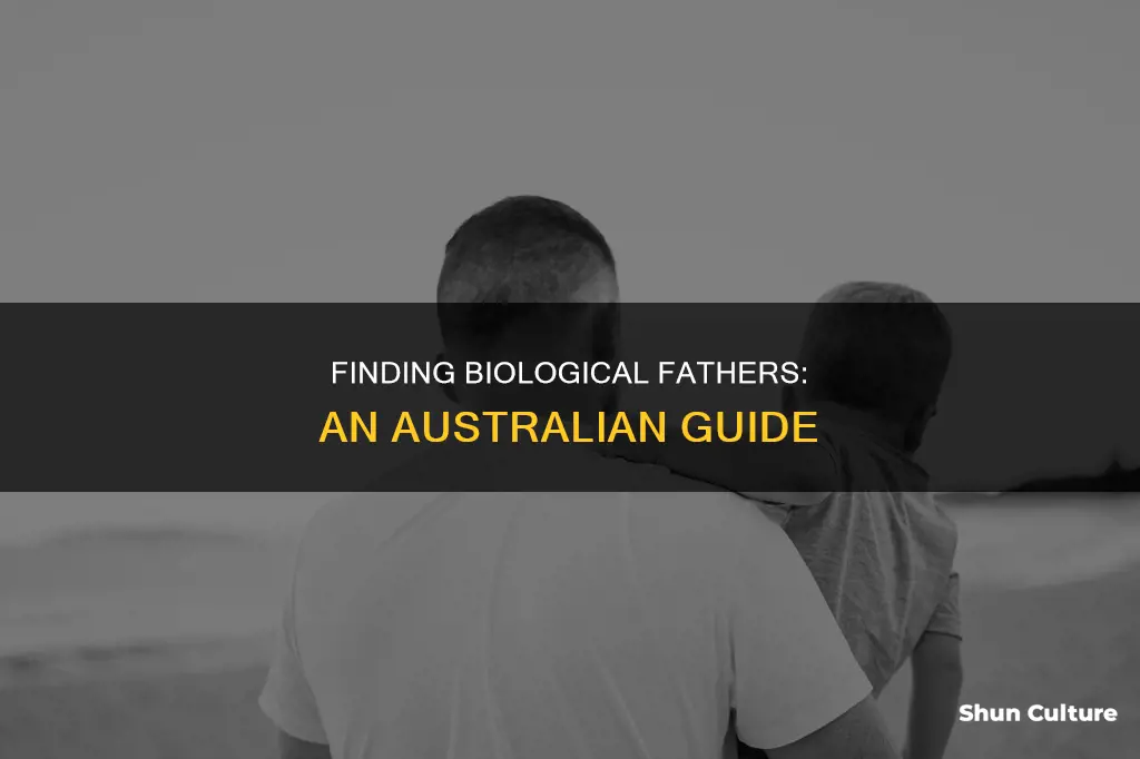 how to find biological father australia