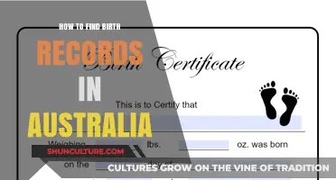 Finding Birth Records in Australia: A Comprehensive Guide
