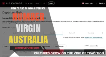 Virgin Australia: Locating Your Booking Reference Number