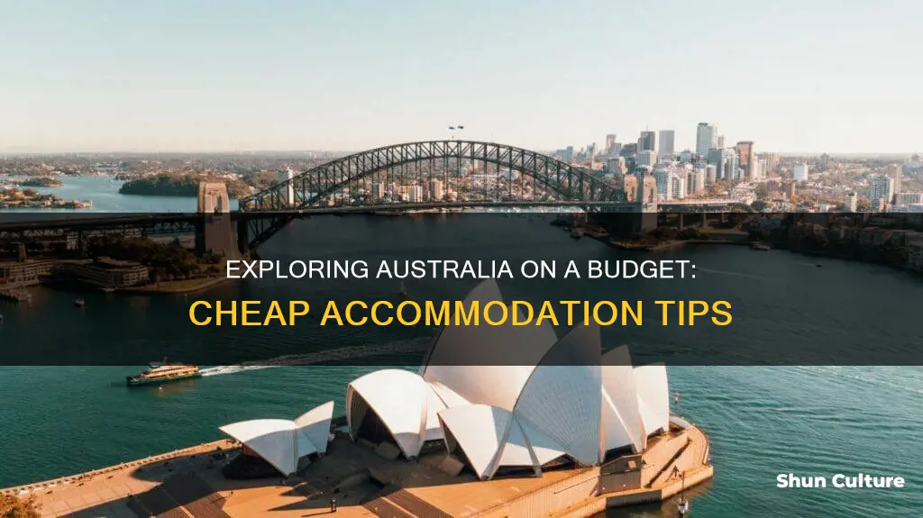 how to find cheap places to stay in australia