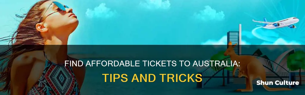 how to find cheap tickets to australia