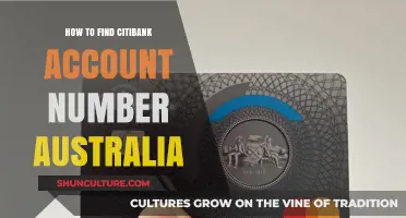 Locating Your Citibank Account Number in Australia