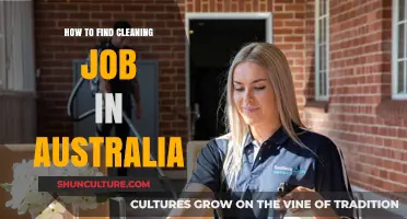 Finding Cleaning Jobs in Australia: A Guide