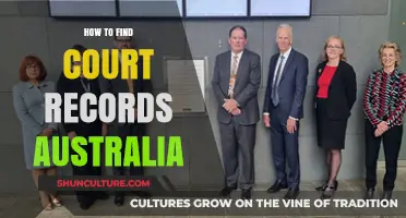 Finding Court Records in Australia: A Guide