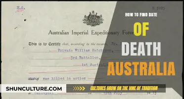 Finding a Date of Death in Australia: A Guide