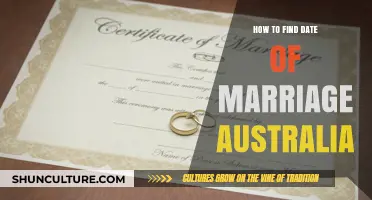 Finding Your Australian Marriage Date: A Guide