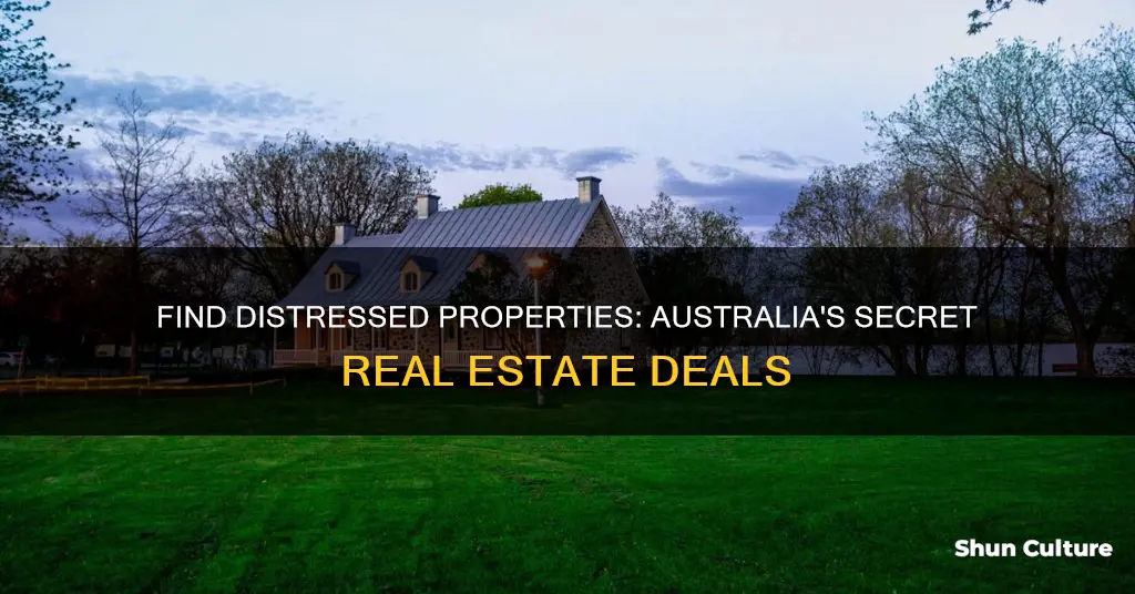 how to find distressed properties australia