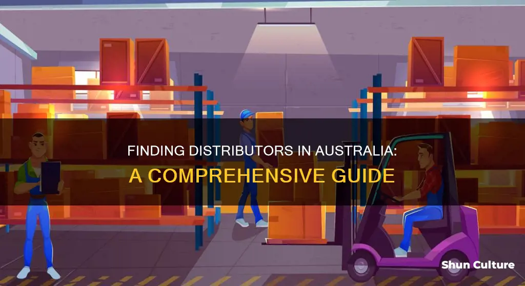 how to find distributors in australia