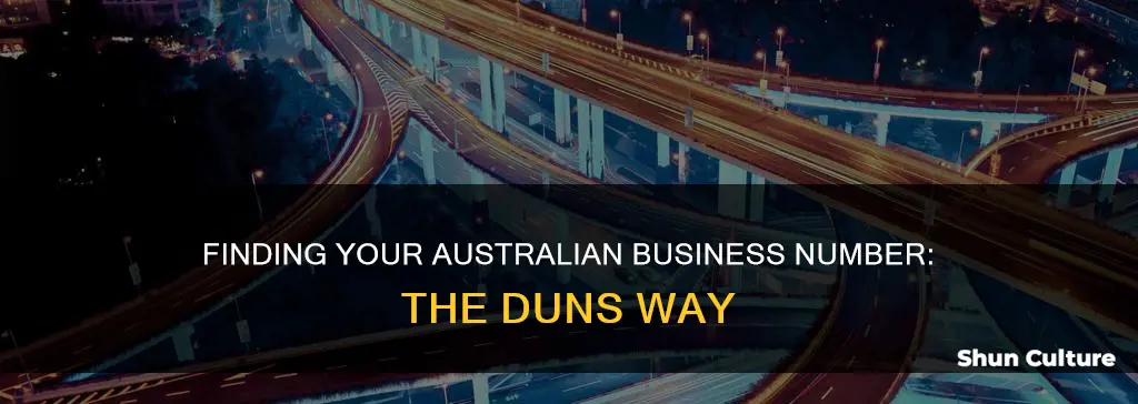 how to find duns number australia