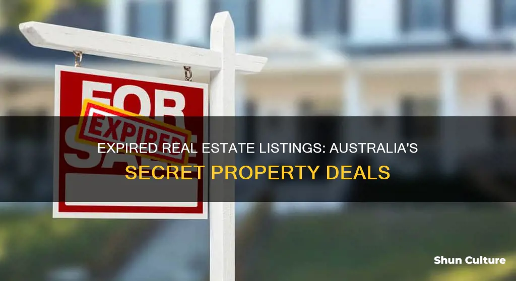 how to find expired real estate listings australia