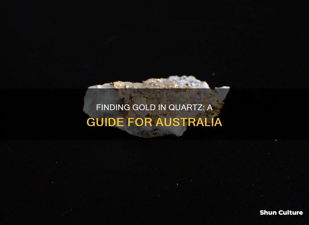 how to find gold in quartz australia