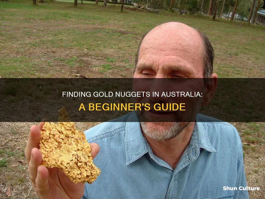 how to find gold nuggets in australia