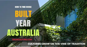 Discovering Your Australian Home's Construction Year: A Step-by-Step Guide