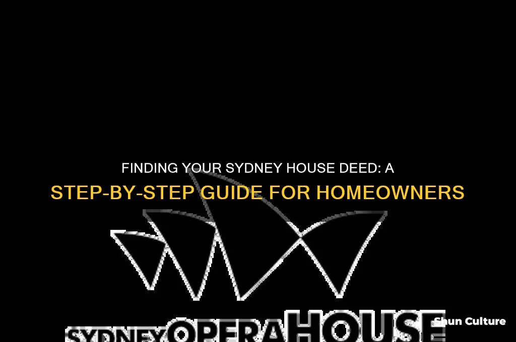 how to find house deed in sydney australia