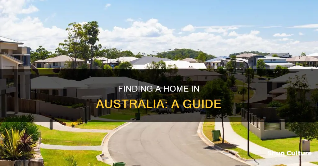 how to find housing in australia