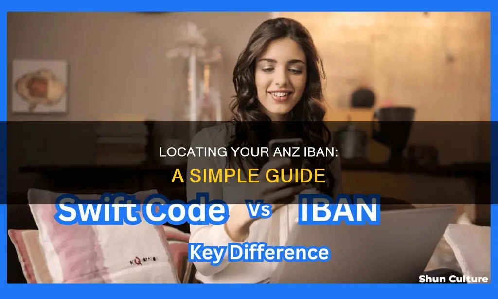how to find iban number anz australia