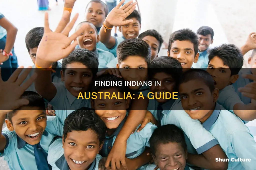 how to find indians in australia