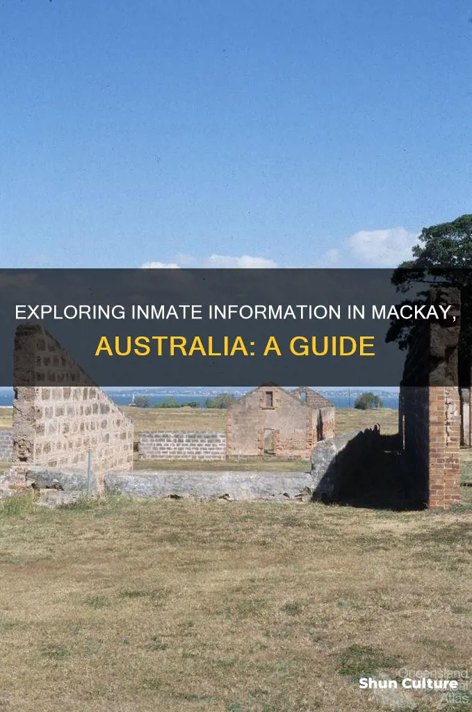 how to find inmate info in mackay australia