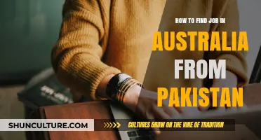 Finding Work in Australia: A Guide for Pakistanis