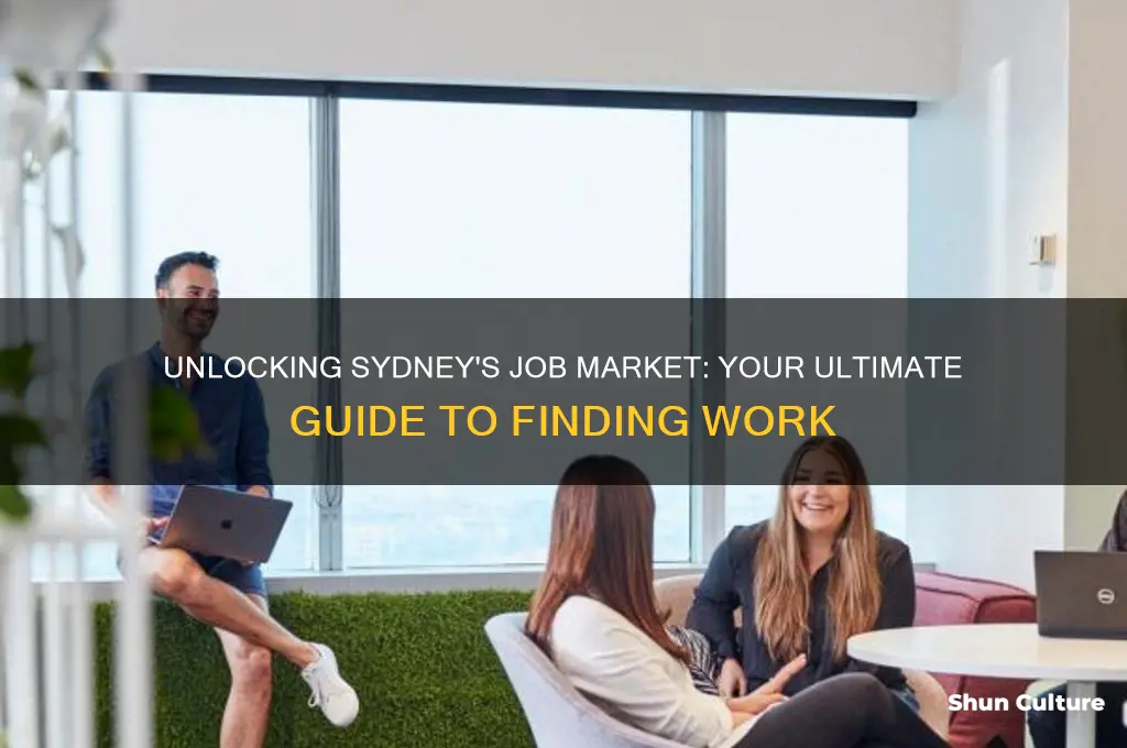 how to find job in sydney australia