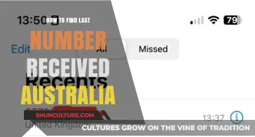 Last Number Received: Tracing Australian Calls