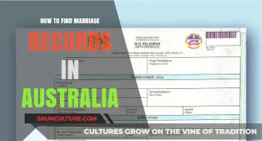 Marriage Records: Australia Search Guide