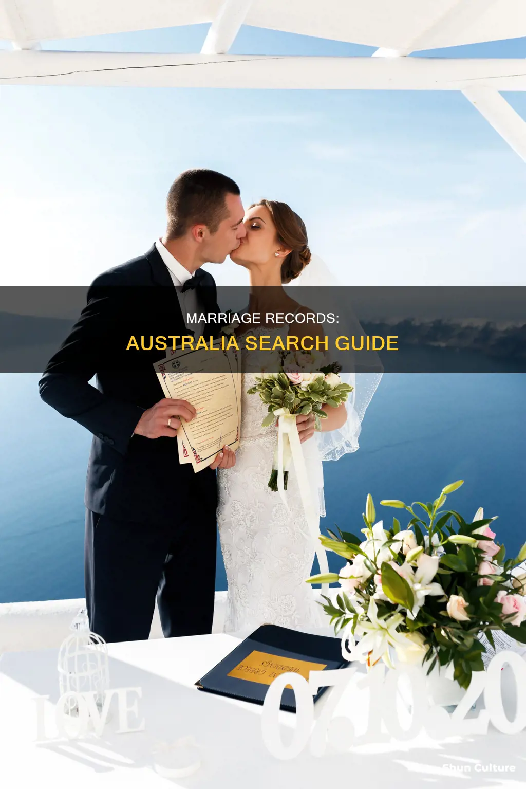 how to find marriage records in australia
