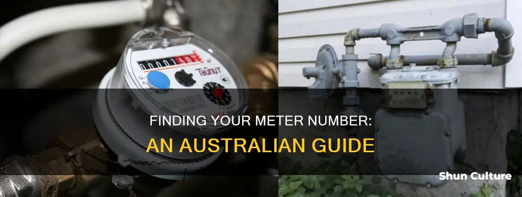 how to find meter number australia