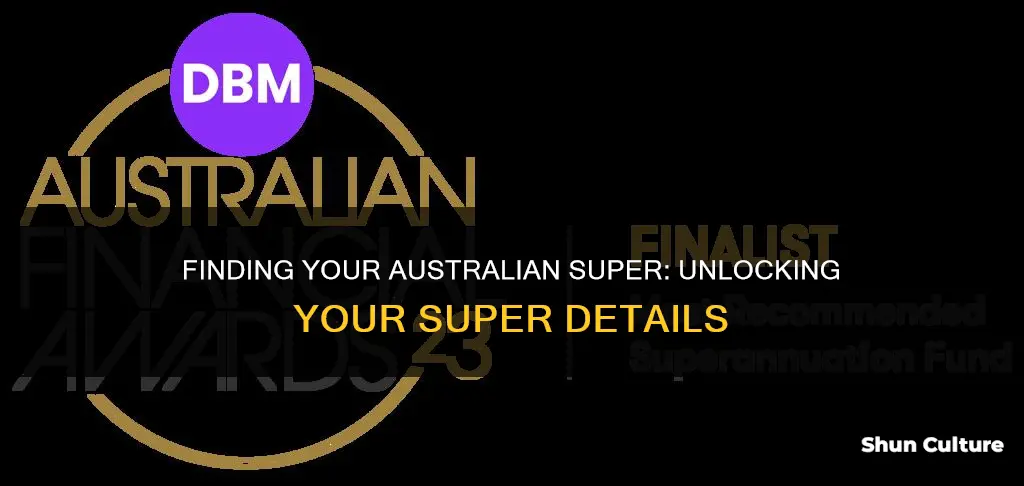 how to find my australian super details