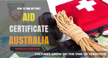 Locate Your First Aid Certificate in Australia: A Simple Guide