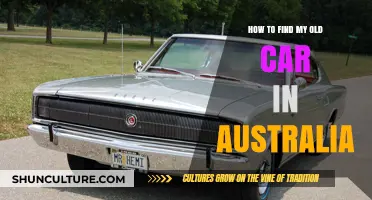 Finding Your Old Car: A Guide for Australians