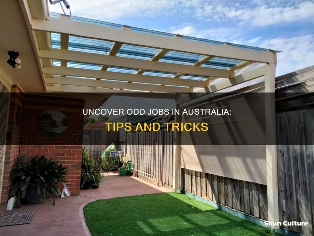 how to find odd jobs in australia