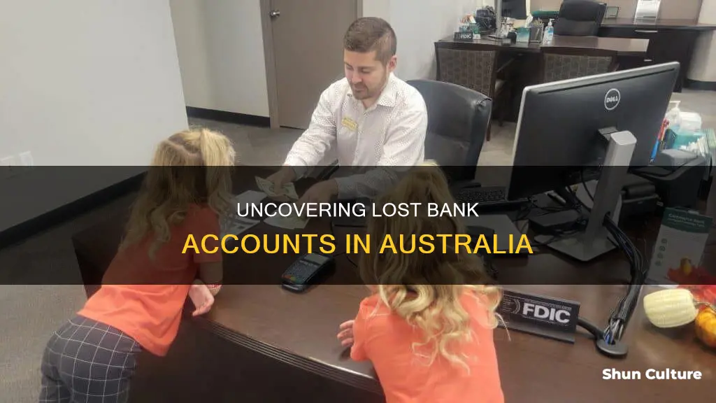how to find old bank accounts in australia