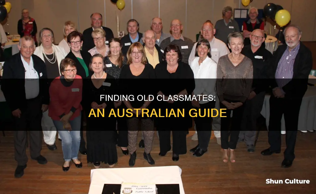 how to find old classmates australia