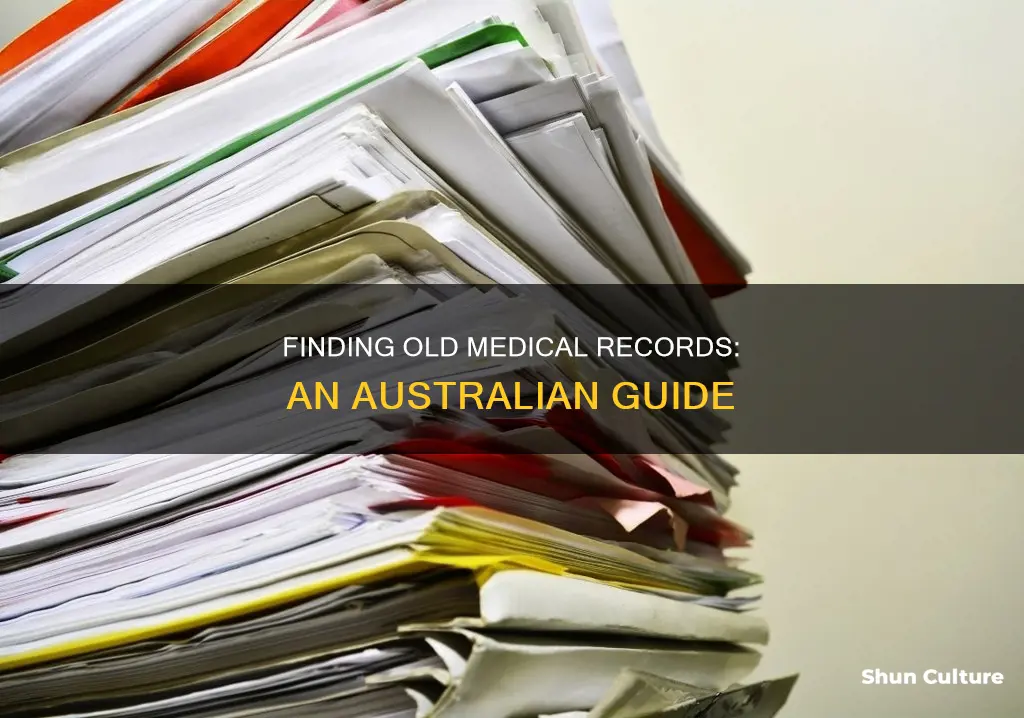 how to find old medical records in australia